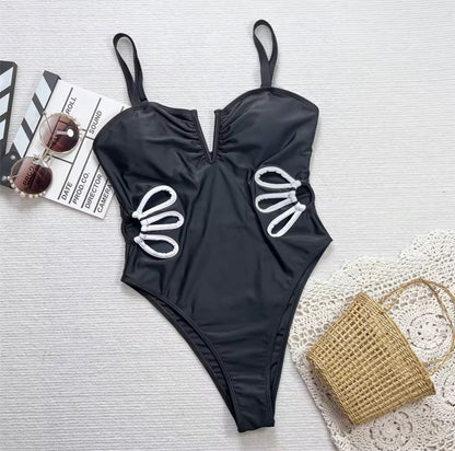 Noir Orchid Swimsuit