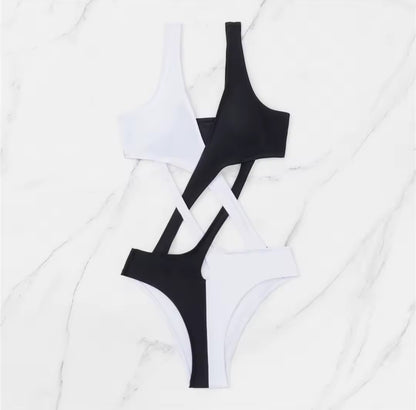 Monochrome Desire Swimsuit