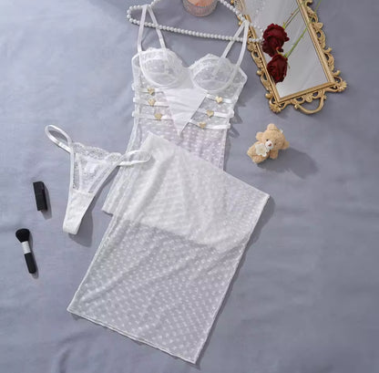 Malta Sheer Nightdress